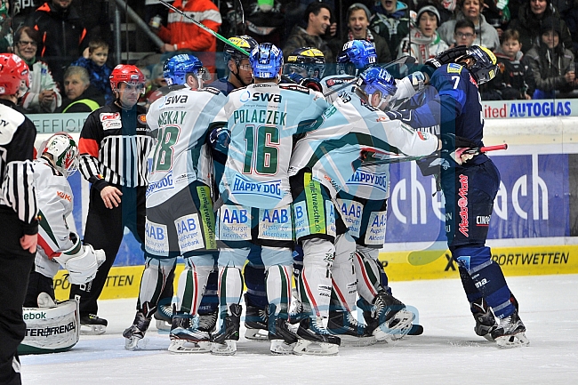 Augsburger Panther vs ERC Ingolstadt, Eishockey, DEL, Deutsche Eishockey Liga, 11.12.2015