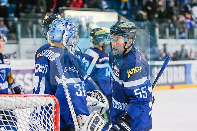 ERC Ingolstadt vs EHC Red Bull Muenchen, Eishockey, DEL, Deutsche Eishockey Liga, Spieltag 74, 12.03.2017