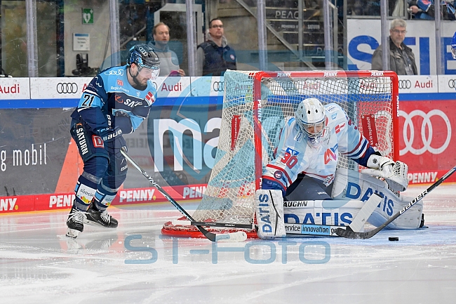 Eishockey, Herren, DEL, Saison 2022-2023, Playoff-Halbfinale - Spiel 3, ERC Ingolstadt - Adler Mannheim, 04.04.2023