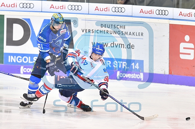 ERC Ingolstadt vs Adler Mannheim, Eishockey, DEL, Deutsche Eishockey Liga, Playoffs, Spiel 1, 14.03.2018