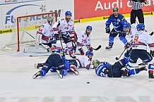 ERC Ingolstadt - Adler Mannheim, Eishockey, DEL, Deutsche Eishockey Liga, Playoffs, Viertelfinale, Spiel 3, 18.03.2018