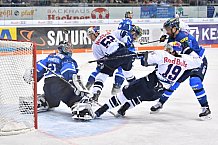 ERC Ingolstadt vs EHC Red Bull Muenchen, Eishockey, DEL, Deutsche Eishockey Liga, Spieltag 40, 07.01.2018