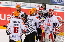 ERC Ingolstadt - Fischtown Pinguins Bremerhaven,, Eishockey, DEL, Deutsche Eishockey Liga, Preplayoff, Spiel 1, 01.03.2016