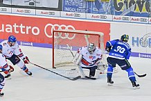 ERC Ingolstadt - Adler Mannheim, Eishockey, DEL, Deutsche Eishockey Liga, Playoffs, Viertelfinale, Spiel 3, 18.03.2018