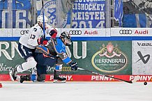 Eishockey, Herren, DEL, Saison 2023-2024, Spieltag 38, ERC Ingolstadt - Adler Mannheim, 14.01.2024