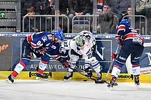 Adler Mannheim vs ERC Ingolstadt, Eishockey, DEL, Deutsche Eishockey Liga, Spieltag 45, 24.01.2018