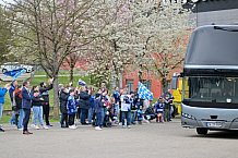 Eishockey, Herren, DEL, Saison 2022-2023, Playoff-Finale - Spiel 1, ERC Ingolstadt - Abfahrt vor Finalspiel 1, 14.04.2023