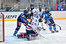 Eishockey, U20, DNL, Saison 2024-2025, Playoffs Halbfinale - Spiel 3, ERC Ingolstadt - Jungadler Mannheim, 22.03.2025
