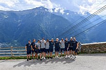 Trainingslager vor dem Vinschgau Cup, 22.08.2019