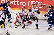 ERC Ingolstadt - Fischtown Pinguins Bremerhaven,, Eishockey, DEL, Deutsche Eishockey Liga, Preplayoff, Spiel 1, 01.03.2016