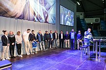 Abschlussfeier der Saison 2017 / 2018 in der Spielstaette des ERC Saturn Arena