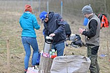 Eishockey, Herren, DEL, Saison 2023-2024, ERC Ingolstadt - Baumpflanzaktion, 02.03.2024