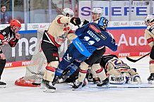 Eishockey, Herren, DEL, Saison 2024-2025, Playoffs Viertelfinale, Spiel 3, ERC Ingolstadt - Nürnberg Ice Tigers, 21.03.2025