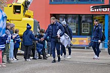 Eishockey, Herren, DEL, Saison 2022-2023, Playoff-Finale - Spiel 1, ERC Ingolstadt - Abfahrt vor Finalspiel 1, 14.04.2023