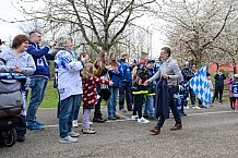 Eishockey, Herren, DEL, Saison 2022-2023, Playoff-Finale - Spiel 1, ERC Ingolstadt - Abfahrt vor Finalspiel 1, 14.04.2023