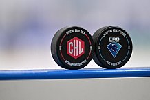 Eishockey, Mens, CHL, Season 2023-2024, ERC Ingolstadt - Färjestad Karlstad, 02.09.2023