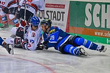 ERC Ingolstadt - Adler Mannheim, Eishockey, DEL, Deutsche Eishockey Liga, Playoffs, Viertelfinale, Spiel 5, 23.03.2018