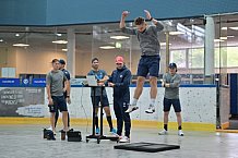 Eishockey, Herren, DEL, Saison 2023-2024, Vorbereitung, ERC Ingolstadt - Leistungstest, 05.08.2023
