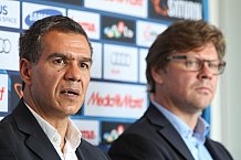 Pressekonferenz - ERC Ingolstadt stellt den neuen Trainerstab fuer die kommende Saison 2015 / 2016 vor