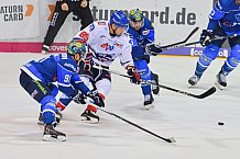 ERC Ingolstadt - Adler Mannheim, Eishockey, DEL, Deutsche Eishockey Liga, Playoffs, Viertelfinale, Spiel 3, 18.03.2018