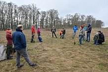 Eishockey, Herren, DEL, Saison 2023-2024, ERC Ingolstadt - Baumpflanzaktion, 02.03.2024