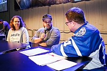 Abschlussfeier der Saison 2017 / 2018 in der Spielstaette des ERC Saturn Arena