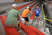 Eishockey, Herren, DEL, Saison 2023-2024, Vinschgau Cup, ERC Ingolstadt - Making-of MediaMarkt & Saturn Videos, 24.08.2023