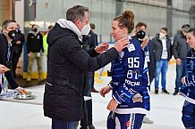 Eishockey, Frauen, DFEL, Playoffs Finale Spiel 4, Saison 2021-2022, ERC Ingolstadt - ECDC Memmingen Indians, 20.03.2022
