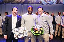 Abschlussfeier der Saison 2017 / 2018 in der Spielstaette des ERC Saturn Arena