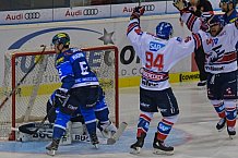 ERC Ingolstadt - Adler Mannheim, Eishockey, DEL, Deutsche Eishockey Liga, Playoffs, Viertelfinale, Spiel 5, 23.03.2018