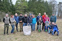 Eishockey, Herren, DEL, Saison 2023-2024, ERC Ingolstadt - Baumpflanzaktion, 02.03.2024