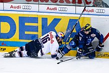 ERC Ingolstadt vs EHC Red Bull Muenchen, Eishockey, DEL, Deutsche Eishockey Liga, Spieltag 52, 06.03.2016