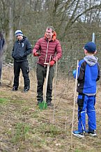 Eishockey, Herren, DEL, Saison 2023-2024, ERC Ingolstadt - Baumpflanzaktion, 02.03.2024