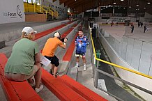 Eishockey, Herren, DEL, Saison 2023-2024, Vinschgau Cup, ERC Ingolstadt - Making-of MediaMarkt & Saturn Videos, 24.08.2023