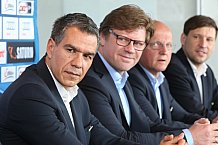 Pressekonferenz - ERC Ingolstadt stellt den neuen Trainerstab fuer die kommende Saison 2015 / 2016 vor