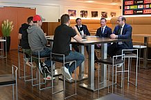 Eishockey, Herren, DEL, Saison 2021-2022, ERC Ingolstadt - Vorstellung Sportdirektor Tim Regan, 22.04.2022