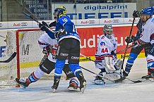 ERC Ingolstadt - Adler Mannheim, Eishockey, DEL, Deutsche Eishockey Liga, Playoffs, Viertelfinale, Spiel 5, 23.03.2018