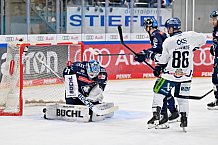 Eishockey, Herren, DEL, Saison 2024-2025, Spieltag 49, ERC Ingolstadt - Straubing Tigers, 28.02.2025