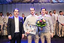 Abschlussfeier der Saison 2017 / 2018 in der Spielstaette des ERC Saturn Arena