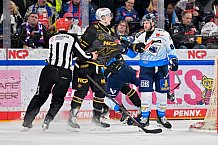 Eishockey, Herren, DEL, Saison 2024-2025, Playoffs Viertelfinale, Spiel 6, Nürnberg Ice Tigers - ERC Ingolstadt, 28.03.2025