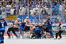 Eishockey, Herren, DEL, Saison 2024-2025, Playoffs Viertelfinale, Spiel 1, ERC Ingolstadt - Nürnberg Ice Tigers, 16.03.2025