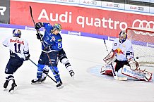 ERC Ingolstadt vs EHC Red Bull Muenchen, Eishockey, DEL, Deutsche Eishockey Liga, Spieltag 40, 07.01.2018