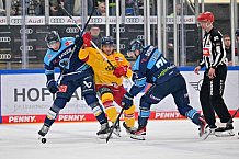 Eishockey, Herren, DEL, Saison 2022-2023, Playoff-Viertelfinale - Spiel 1, ERC Ingolstadt - Düsseldorfer EG, 15.03.2023