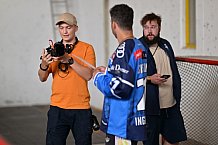 Eishockey, Herren, DEL, Saison 2023-2024, Vinschgau Cup, ERC Ingolstadt - Making-of MediaMarkt & Saturn Videos, 24.08.2023