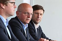 Pressekonferenz - ERC Ingolstadt stellt den neuen Trainerstab fuer die kommende Saison 2015 / 2016 vor