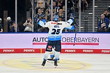 Eishockey, Herren, DEL, Saison 2024-2025, Spieltag 24, EHC Red Bull München - ERC Ingolstadt, 08.12.2024