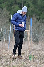 Eishockey, Herren, DEL, Saison 2023-2024, ERC Ingolstadt - Baumpflanzaktion, 02.03.2024