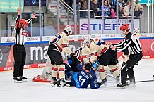 Eishockey, Herren, DEL, Saison 2024-2025, Playoffs Viertelfinale, Spiel 3, ERC Ingolstadt - Nürnberg Ice Tigers, 21.03.2025