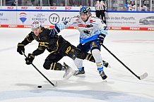 Eishockey, Herren, DEL, Saison 2024-2025, Playoffs Viertelfinale, Spiel 6, Nürnberg Ice Tigers - ERC Ingolstadt, 28.03.2025