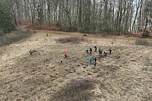 Eishockey, Herren, DEL, Saison 2023-2024, ERC Ingolstadt - Baumpflanzaktion, 03.03.2024